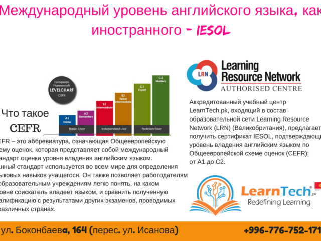 Курсы Английского Языка с Международным Сертификатом (IESOL)